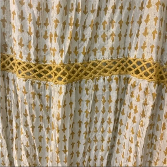 Free People Midnight Dance Print Maxi Dress In Gray Combo. NWT! Sz M - Picture 5 of 14